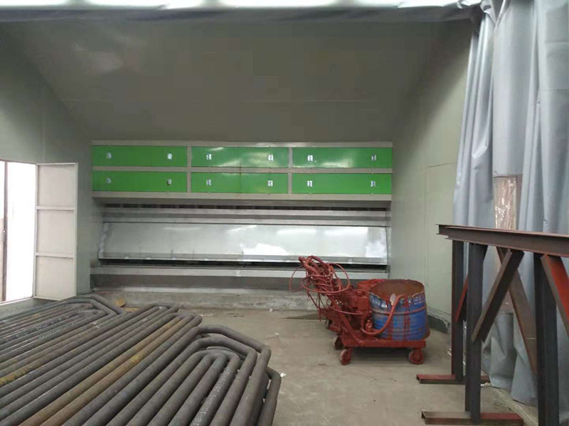 水旋柜配移動噴漆房 水旋柜配移動噴漆房