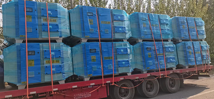 噴漆房環保設備發貨 噴漆房環保設備發貨